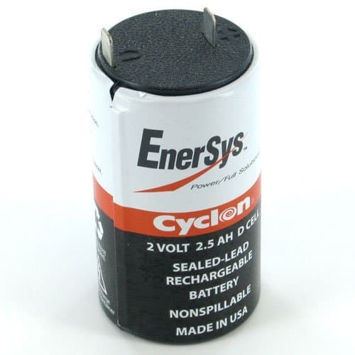 0810-0004 SINGLE CELL 2V-2.5AH D Cell Battery