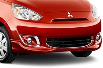 Mitsubishi MZ330456 Front Bumper Garnish, Chrome 2015 Mirage, Genuine Accessories