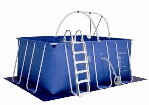 iPool 2 Deluxe Resistance Swimming Pool, Blue