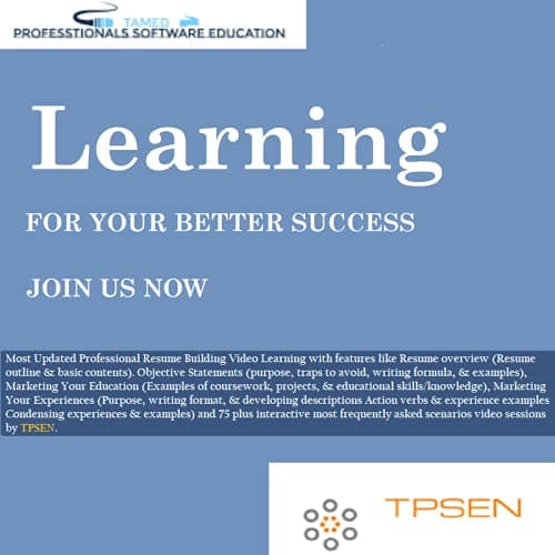 TPSEN Complete VMware Certified Professional - Network Virtualization 2020 (VCP-NV 2020) Video Learning Resume Publishing Guide