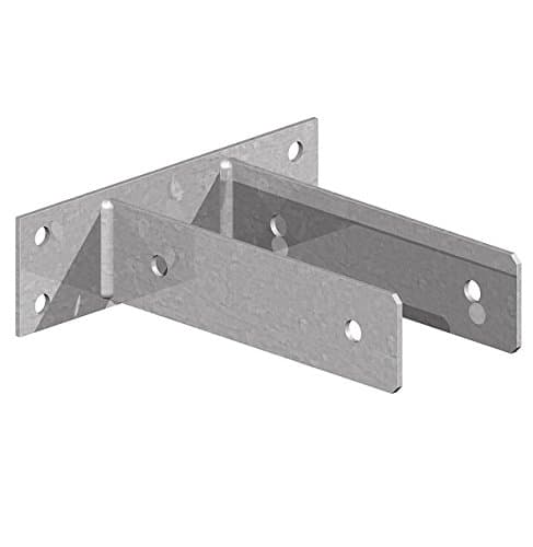 Fencemate Bolt Down U Post Support Galvanised for 100mm or 4" Posts