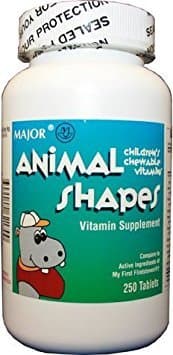 CHEWABLE-VITE TAB MMP 250@