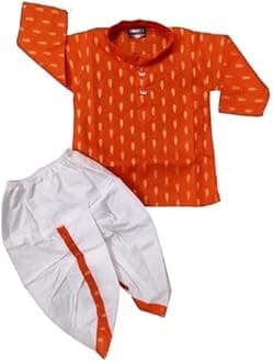 Dhoti Kurta Set for Kids | Pure Cotton Kurta Pyjama Set for Boys