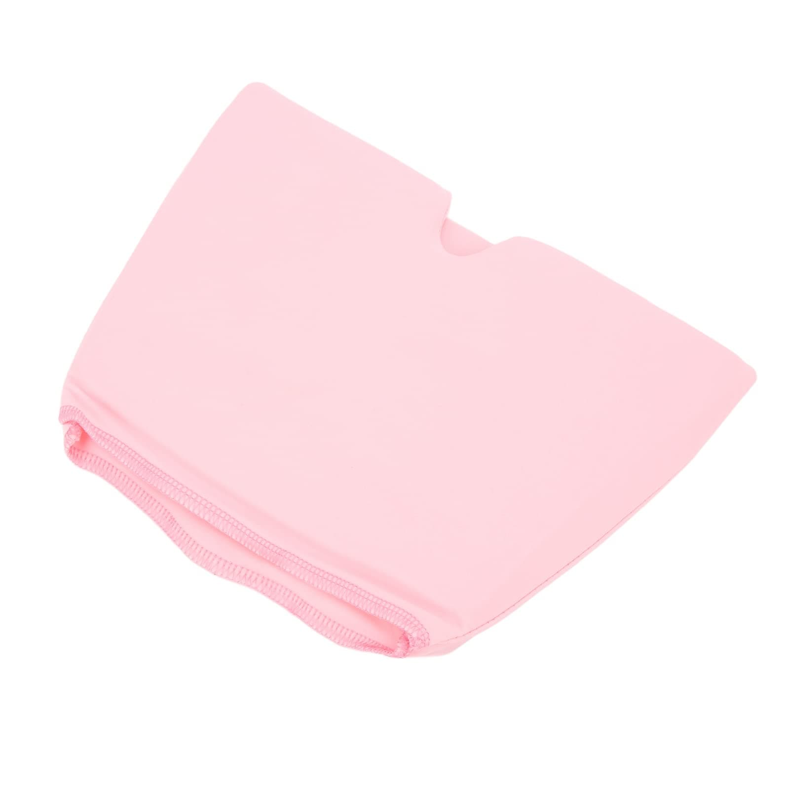 Head Ice Wrap Double Layer Cold Therapy Gel Migraine Bag Comfy Work Stretchy Stress Relief (Pink)