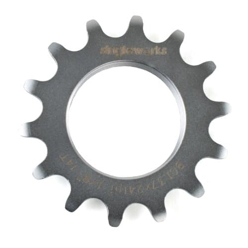 Singleworks 1/8" Cromo Track Cog Sil 14T
