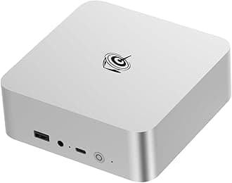 EQi13 Pro Mini PC, Intel Core i5 13500H (up to 4.7GHz) 12C/16T, Mini Computer 32GB DDR4 3200MHz 500G PCIe4.0 SSD, Desktop Computer Built-in PSU/Dual Display/4K 60Hz/WiFi6/BT5.2/HTPC/Home