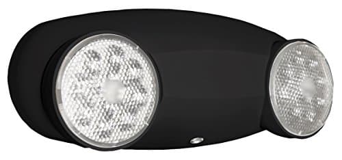 Lithonia Lighting ELM2 LED HO M12 Quantum 2-Light White LED Emergency Fixture Unit High-output ni-cad battery