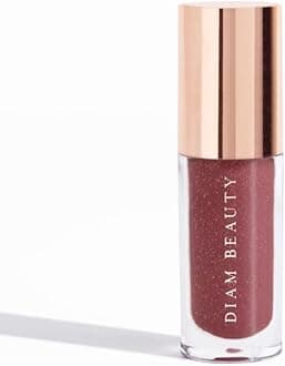 Diam Beauty Love Potion Lip Oil, Lip Gloss for Women - Long Lasting, Glittery, Natural Organic Lip Makeup, Unique Lip Gloss Formula - Milkshake (5ml)