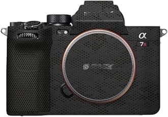 Anti-Scratch Camera Cover Skin Sticker for Sony Alpha A7RV A7R5 A7RM5 Protector Vinyl Film Skin Protective Decoration (Mamba Black)