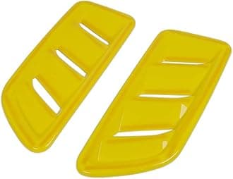 Car Hood Air Vents Trim for Jeep Wrangler JL Rubicon 2018-2022 Hood Scoop, Bonnet Vent Hood Grille Intake Cover Exterior Accessories 2PCS