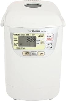Zojirushi BB-HAC10 1-Pound-Loaf Programmable Breadmaker