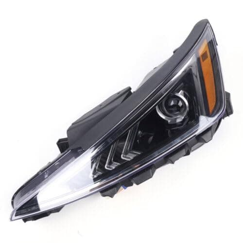 Front Halogen Headlights Assembly Left Side for 2019-2020 Elantra Bulb Not Included Driver Head Lights Direct Replacement Headlamps Assy Set (Left Driver Side)