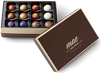 - 12 Classic Gourmet Chocolate Bonbons
