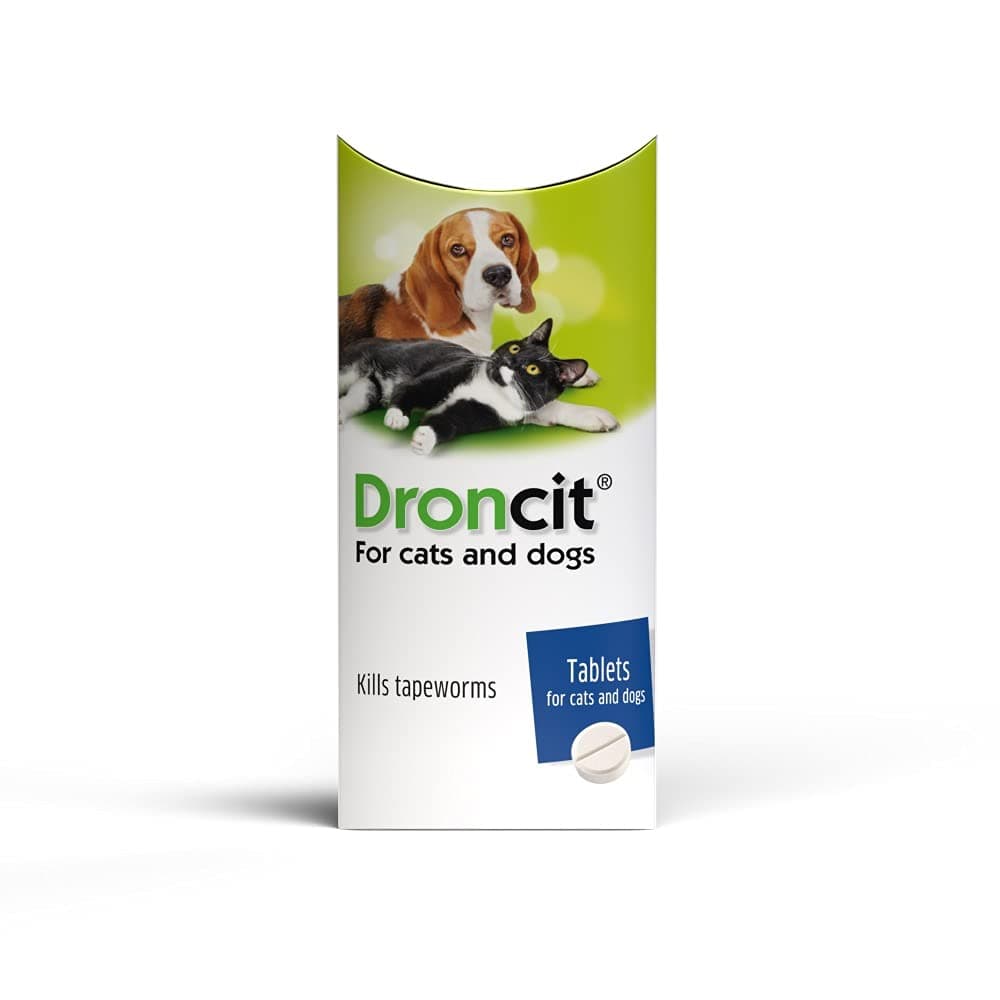 Droncit Tapeworm Tablets, Single tablet