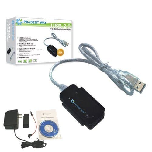 PWI-U2-2535 - USB 2.0 to IDE/SATA Adapter, 6 in 1