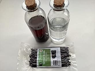 26 Tahitian Vanilla Beans Grade B Extract Exclusive Bulk|4"-5" Whole Natural Raw NON-GMO PODS by FITNCLEAN VANILLA