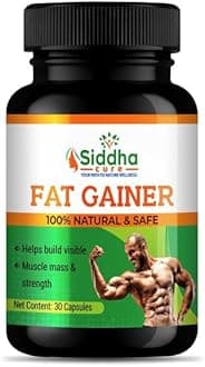 WEIGHT GAIN CHURNA | Suitable for all ages | Goodness of Time Tested Herbs | Healthy Weight Gainer Formula | Fast Workout Weight Gainer | HERBAL FORMULA FOR WEIGHT GAIN (50 Capsules)_Capsules