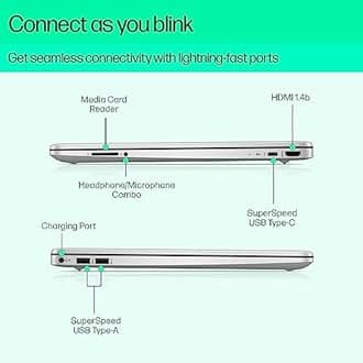 HP 15s, 12th Gen Intel Core i5 16GB RAM/512GB SSD 15.6-inch(39.6 cm) Micro-Edge Anti-Glare FHD Laptop/Win 11/Intel Iris Xe Graphics/Dual Speakers/Alexa/Backlit KB/MSO/Fast Charge, 15s- fq5112TU