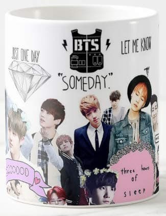 youth style Ceramic Mug - Multicolour, 325 ml