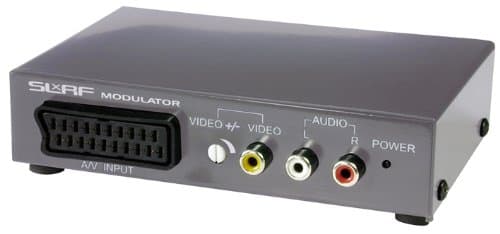 SLx 27851R RF Modulator Retail Box Packaging