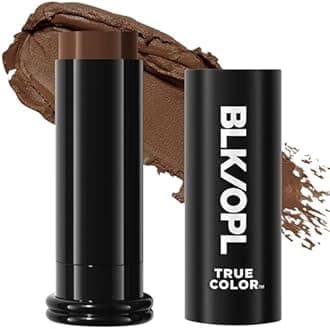(1 Pack) , Ebony Brown : Black Opal True Color Stick Foundation Spf#15 Ebony Brown