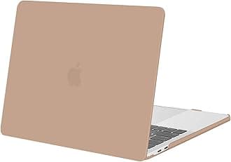 MOSISO Compatible with MacBook Pro 13 inch Case M2 2025, 2024, 2023, 2022-2016 A2338 M1 A2251 A2289 A2159 A1989 A1708 A1706 with/Without Touch Bar, Plastic Hard Shell Case Cover, Bronze Brown