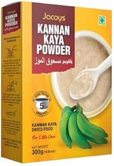 Jacoys Kannankaya Powder | Banana Powder | No sugar, salt or preservatives | 300g (pack of 1)