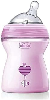 Natfeel 0080825110000 Bib 2m+ Girl, 250 ml, Transparent