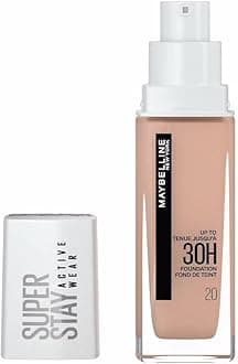 New York Superstay Active Wear Full Coverage 30 Hour Long-Lasting Liquid Foundation 20 Cameo