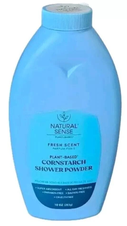 Plant-Based Cornstarch Dusting Powder (Fresh Scent)