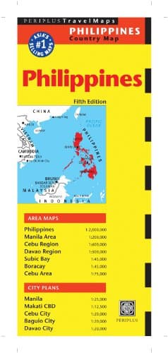 Philippines Travel Map Fifth Edition Map – Folded Map, April 22, 2014