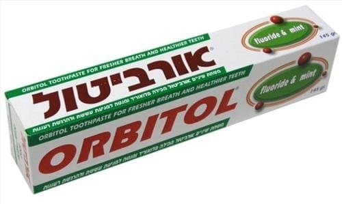 Orbitol Flouride and Mint Toothpaste (Pack of 3)