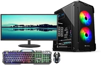 CHIST Core I5 Desktop Complete Computer System Full Setup For Home&Business(Core I5 3470 Processor/19 Monitor/Keyboard Mouse/Windows 10/ Wifi,16Gb Ram/512Gb Ssd)Intel