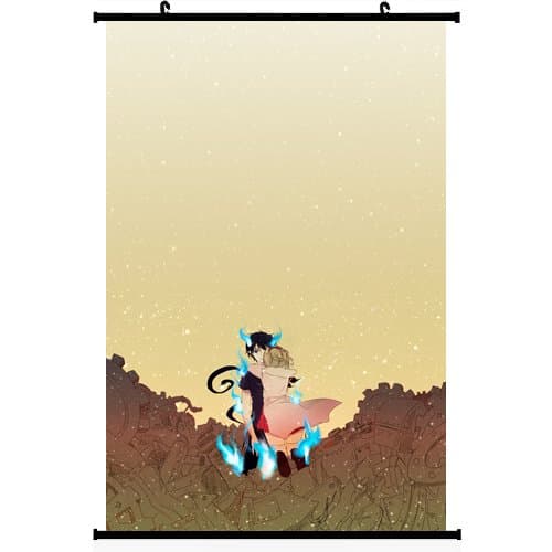 Dr.Luck Blue Exorcist Anime Wall Scroll Poster (16''24'') Support Customized