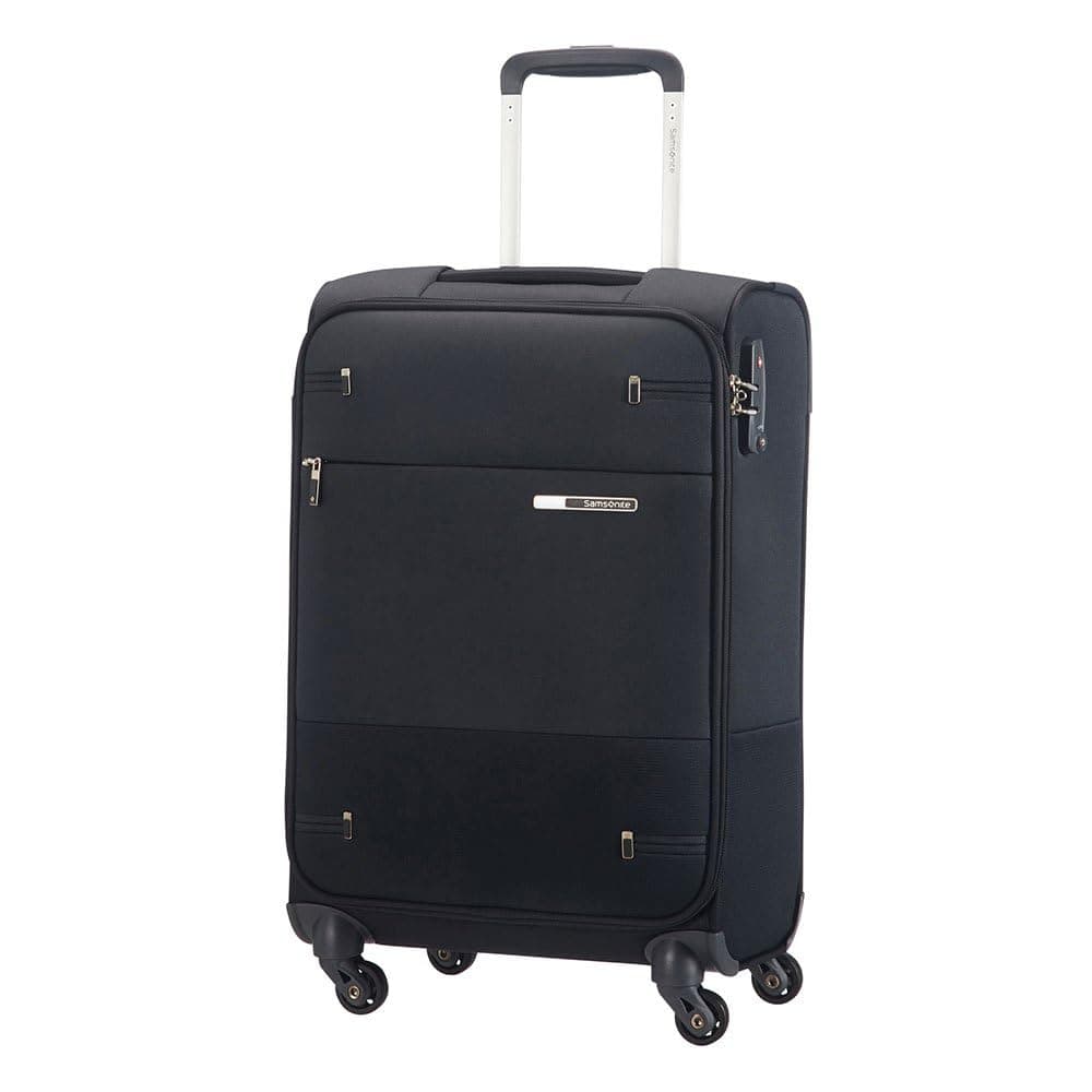 Base Boost - Spinner S (Length: 35 cm) Hand Luggage, 55 cm, 35 Litre, Black