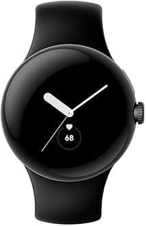 Google Pixel Watch 41mm Smartwatch with WiFi, GPS, BT and Heart Rate Monitor in Bulk Packaging (Active Obsidian)
