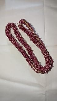 BHUMI anethnic Rani 4MM Loreal Charm Pearls Small Beasds for Jewellery Making, Embroidery Work, Bracelet Making, Craft, Bag Making, DIY (500 Gram)