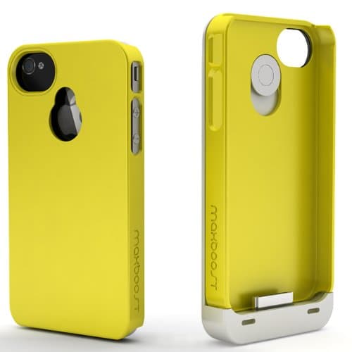 Maxboost iPhone 4S Battery Case/iPhone 4 Battery Case (1900mAH, Fits All Versions of Apple iPhone 4 & 4S) - Detachable Battery Charger Case External Rechargeable Battery Pack Charging Power Case