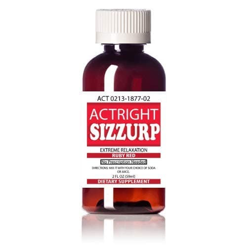 Actright (2oz) Red Relaxation Syrup