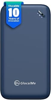 – UPP 4G Mobile WiFi Hotspot, No SIM required, no roaming fees, MiFi Router with 1GB global Data, superlight 113g, Portable WiFi device for Travel in 200+ Countries (Blue)