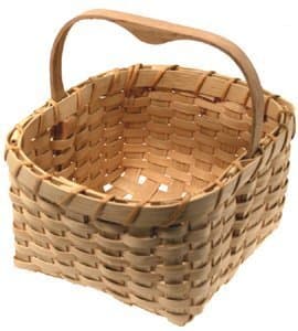 VIRC Cape Cod Blueberry Basket Kit - Basketry Kit - Basket - Large - Life-Size - Wicker - Rustic - 14+ Years - Not Foldable