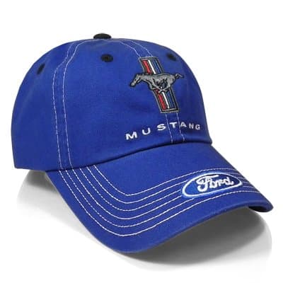Ford Mustang Blue Baseball Cap