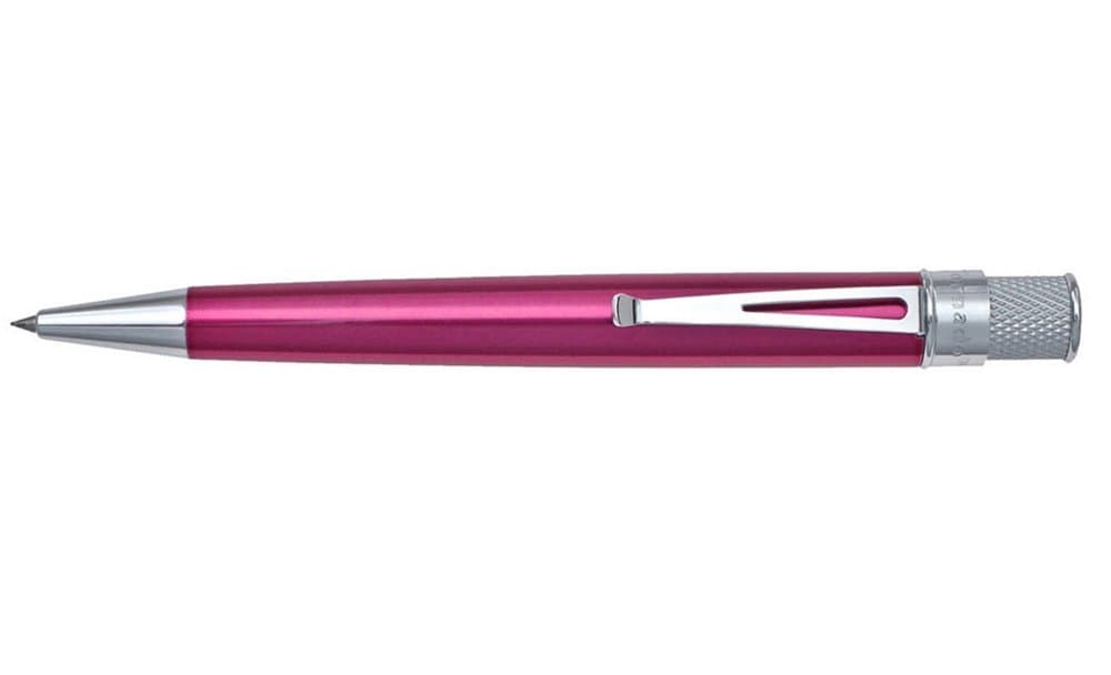 Retro 51 Tornado Pink Lacquer Finish Rollerball Pen