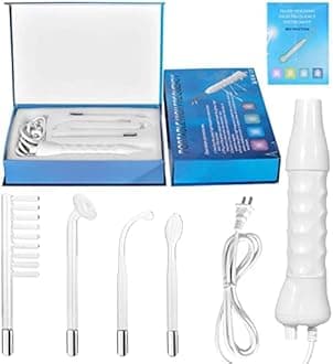 Velcon Portable High Frequency Machine Wand Acne for Skin Tightening Wrinkles Remover Acne Spot Wrinkles Reducing High Frequency Machine pack of 1
