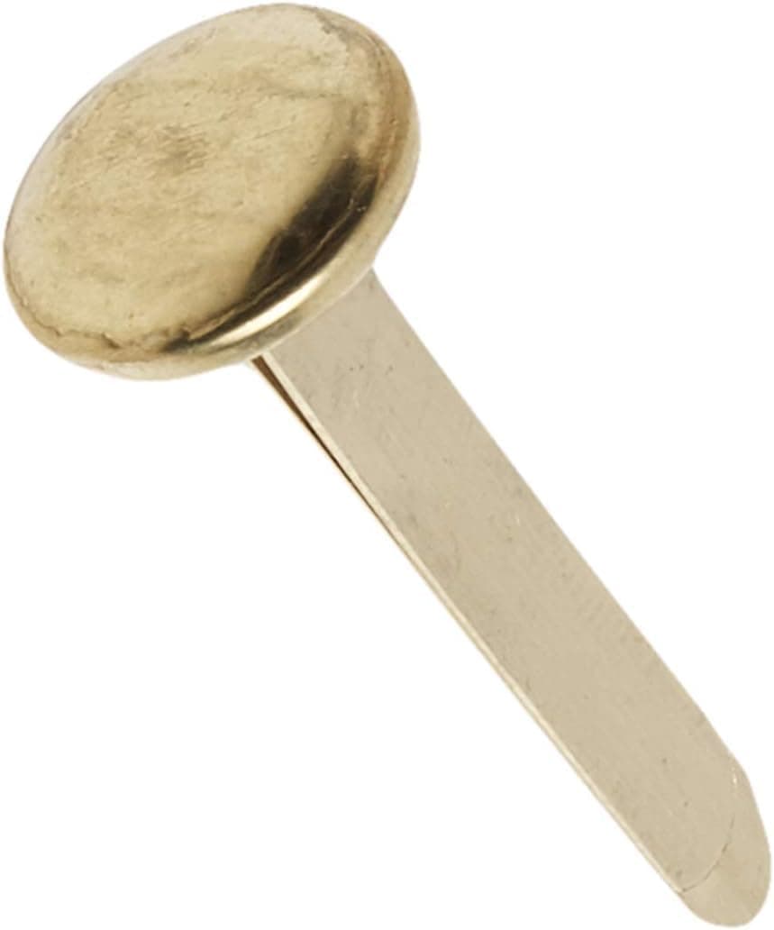 ACCO Brands Solid Brass Fasteners, 1 1/4 Inch Capacity, 100 Count, (A7071505)