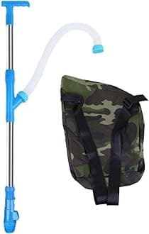 ATORSE Fertilizer Spreader Manure Applicator for Outdoor for Garden Vegetables Lawn Stainless Steel