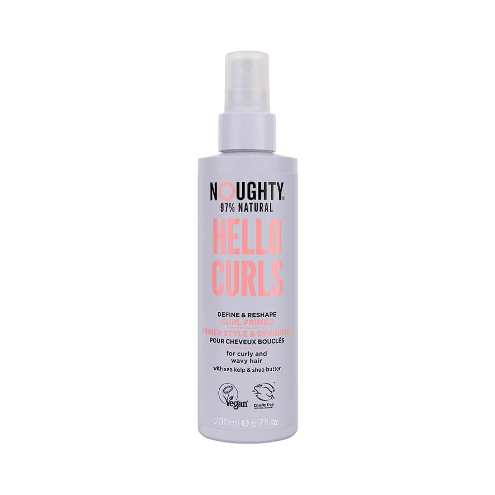 Noughty 97% Natural Hello Curl Define and Re-Shape Curl Primer, Vitamin Rich ...