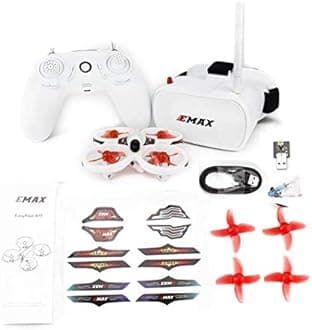 EZ Pilot Indoor Outdoor Racing FPV Drone RTF KIT for Kids and Beginners 5.8g With Goggles and Controller
