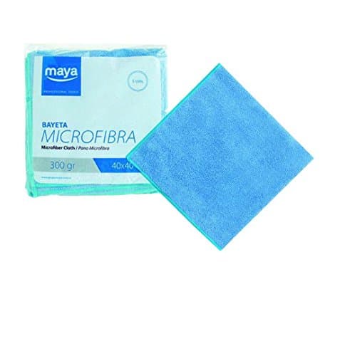 Maya Professional Tools 07019-V Microfibre Cloth, 10.58 oz, 300 g (Pack of 5)