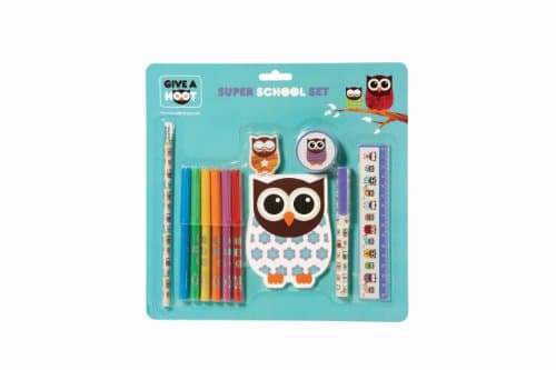 Give a Hoot Owl Super School Set